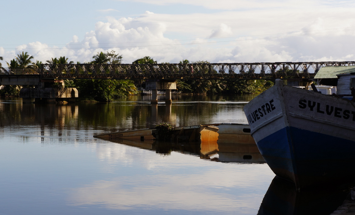 Maroantsetra - boats in river