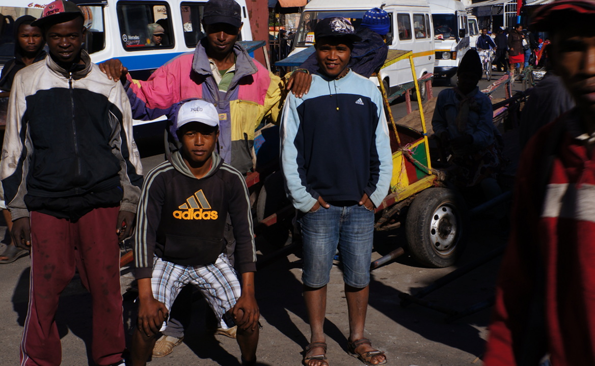 Antananarivo - chaps trailing me