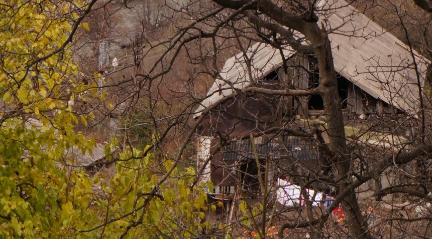 Kobayr- Village Houses in Poor Repair