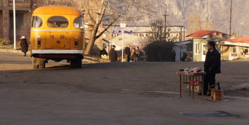 Sarahart Square - Fruit Sellers, Meat Sellers