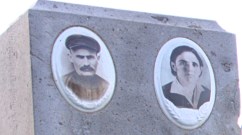 Sanahin_church - dual_headstone - closeup