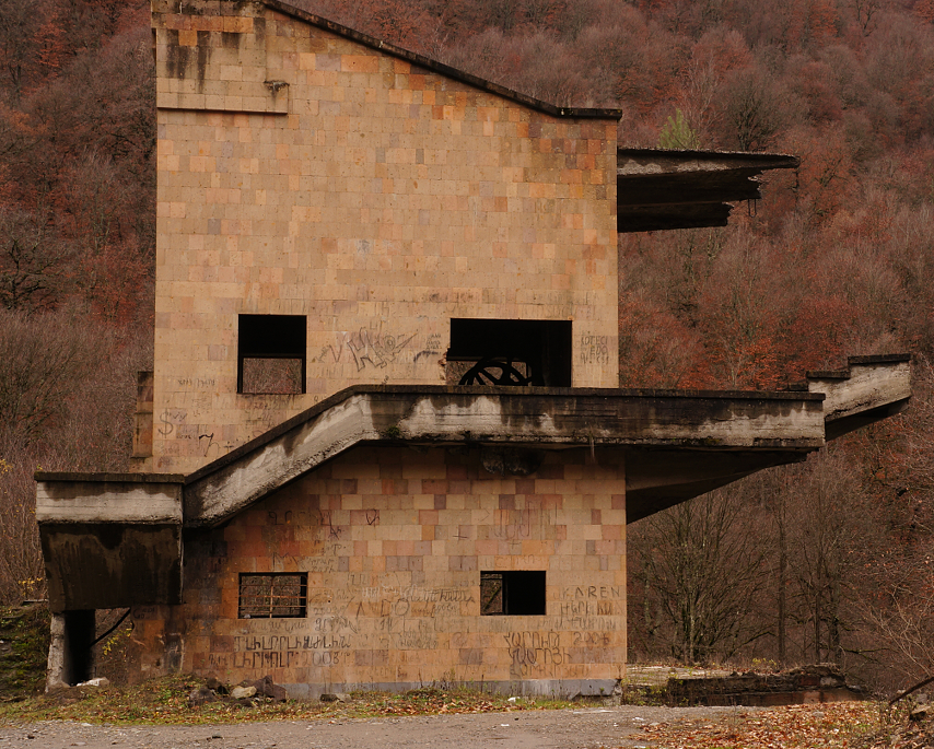 Armenia - Deserted Wheelhouse
