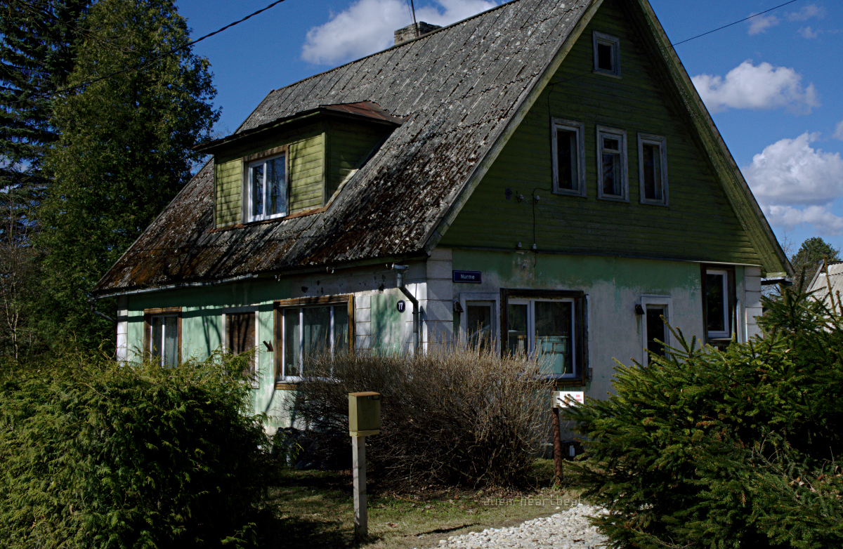 Estonia, Paide: Cosy Old Wood House
