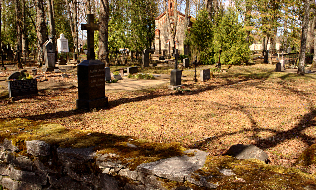 Estonia, Paide - Reopalu Cemetery
